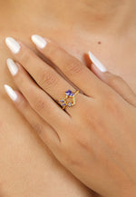 Cargar imagen en el visor de la galería, Anillo de corazón Rieti Bombay Be Sunset