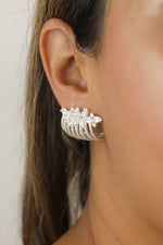 Load image into Gallery viewer, London Climber Earrings with Stones Bombay Sunset