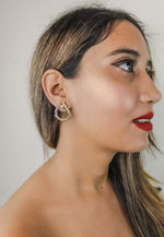 Load image into Gallery viewer, viper earrings Bombay Sunset