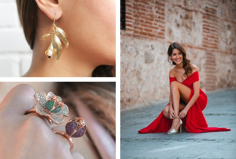 Designer earrings