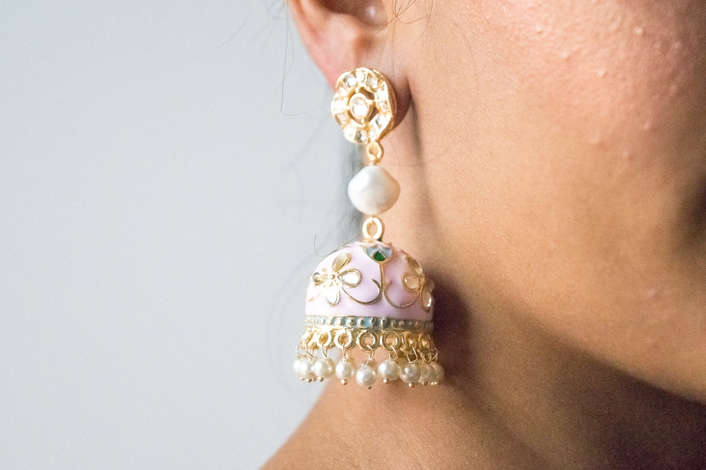 Indian Earrings: Unique Earring Design, Bollywood, Jhumka