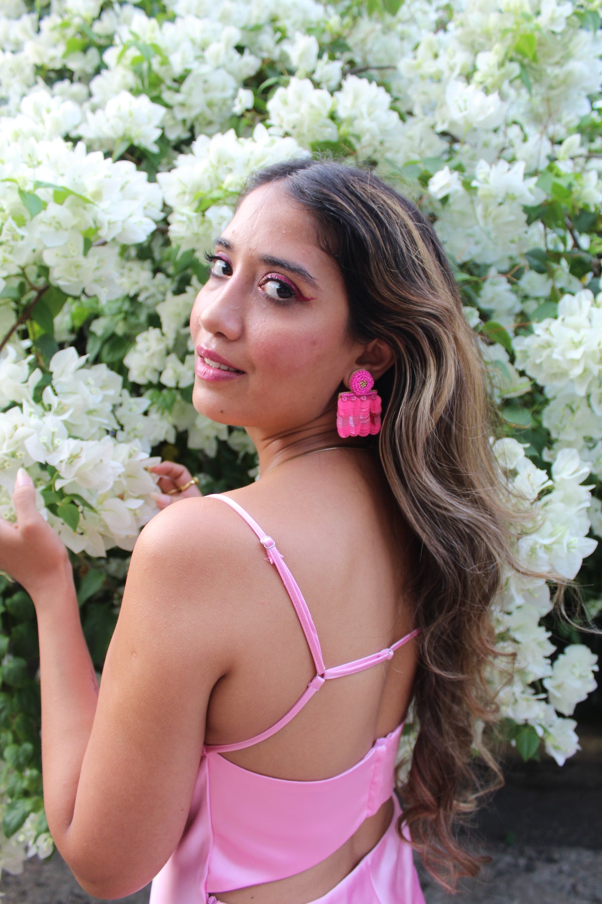 2022 barbiecore fashion trend with bombay sunset