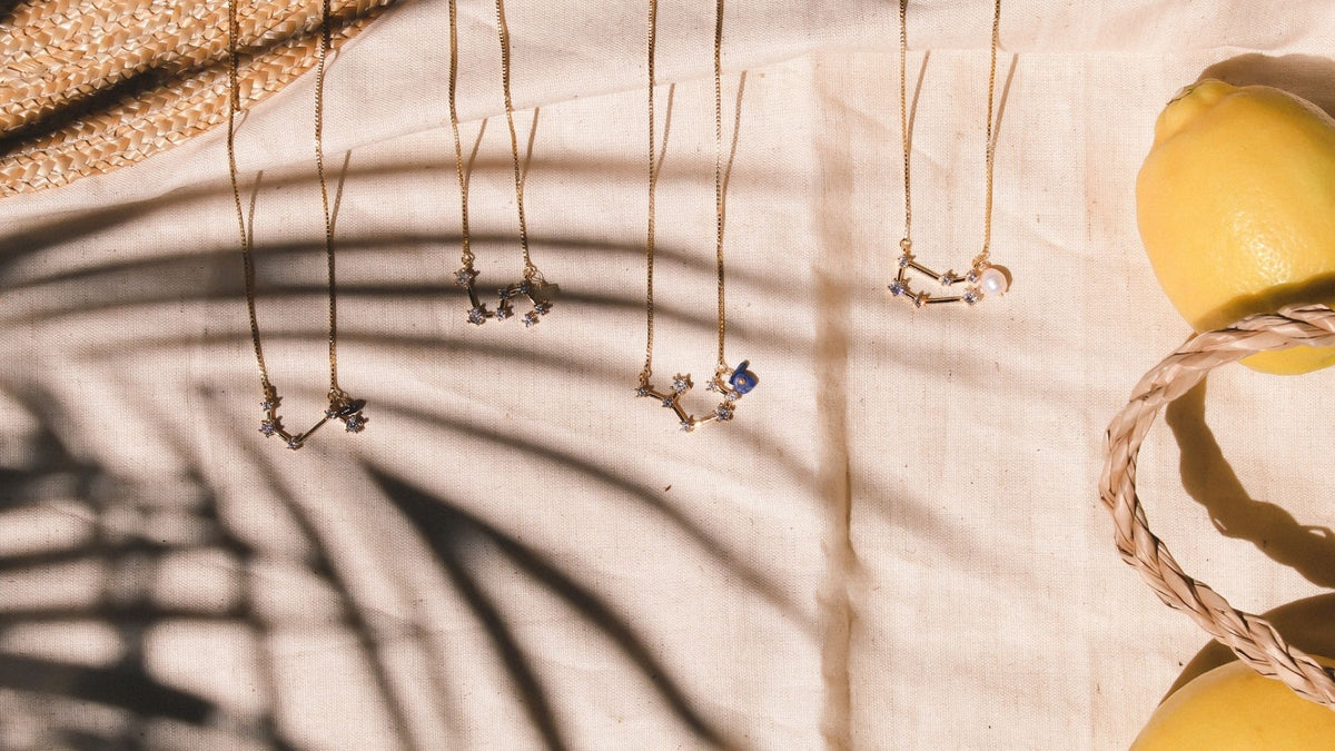 Trending zodiac necklaces for your star sign