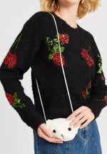 Load image into Gallery viewer, Teddy White Handbag
