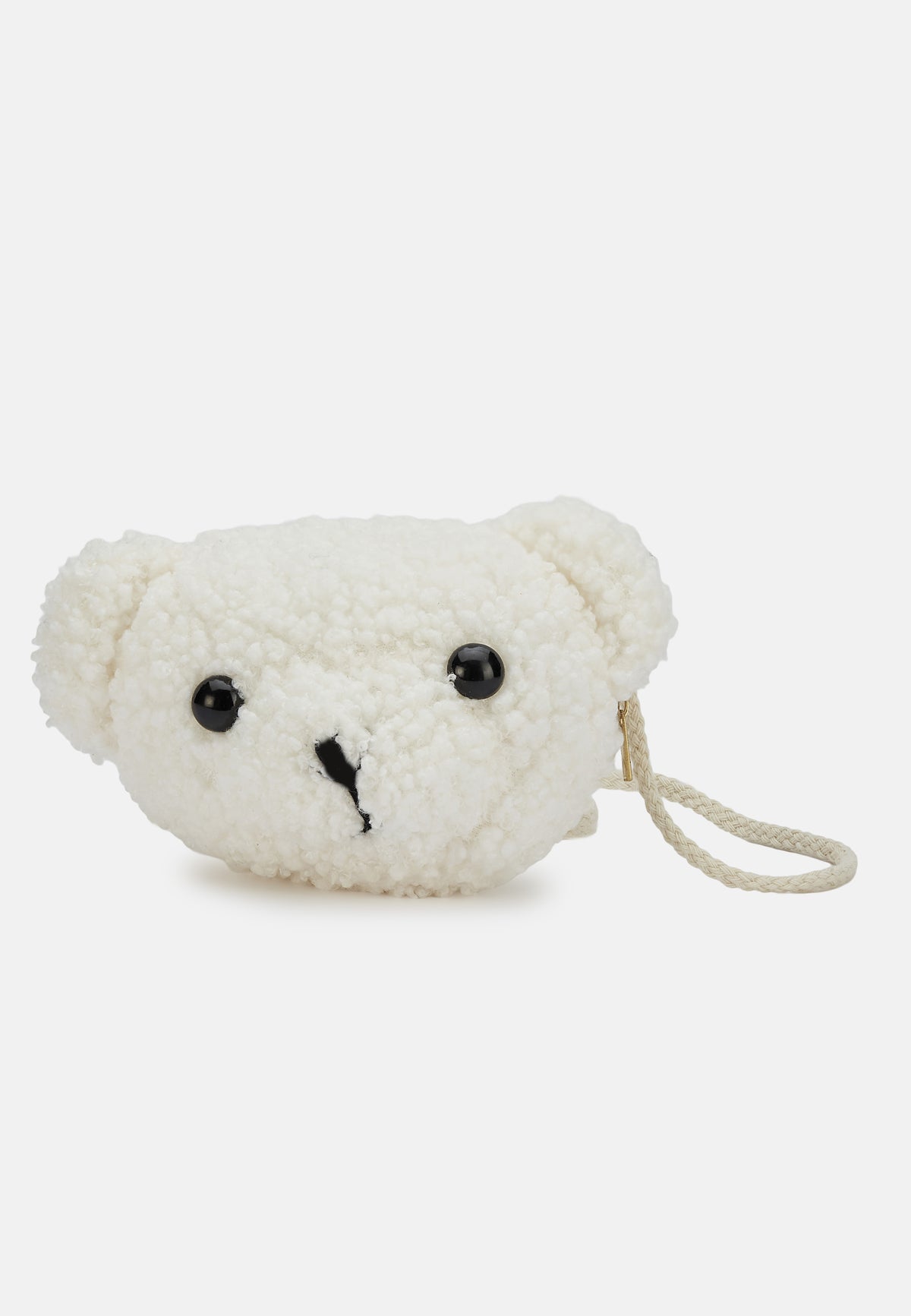 Teddy white handbag