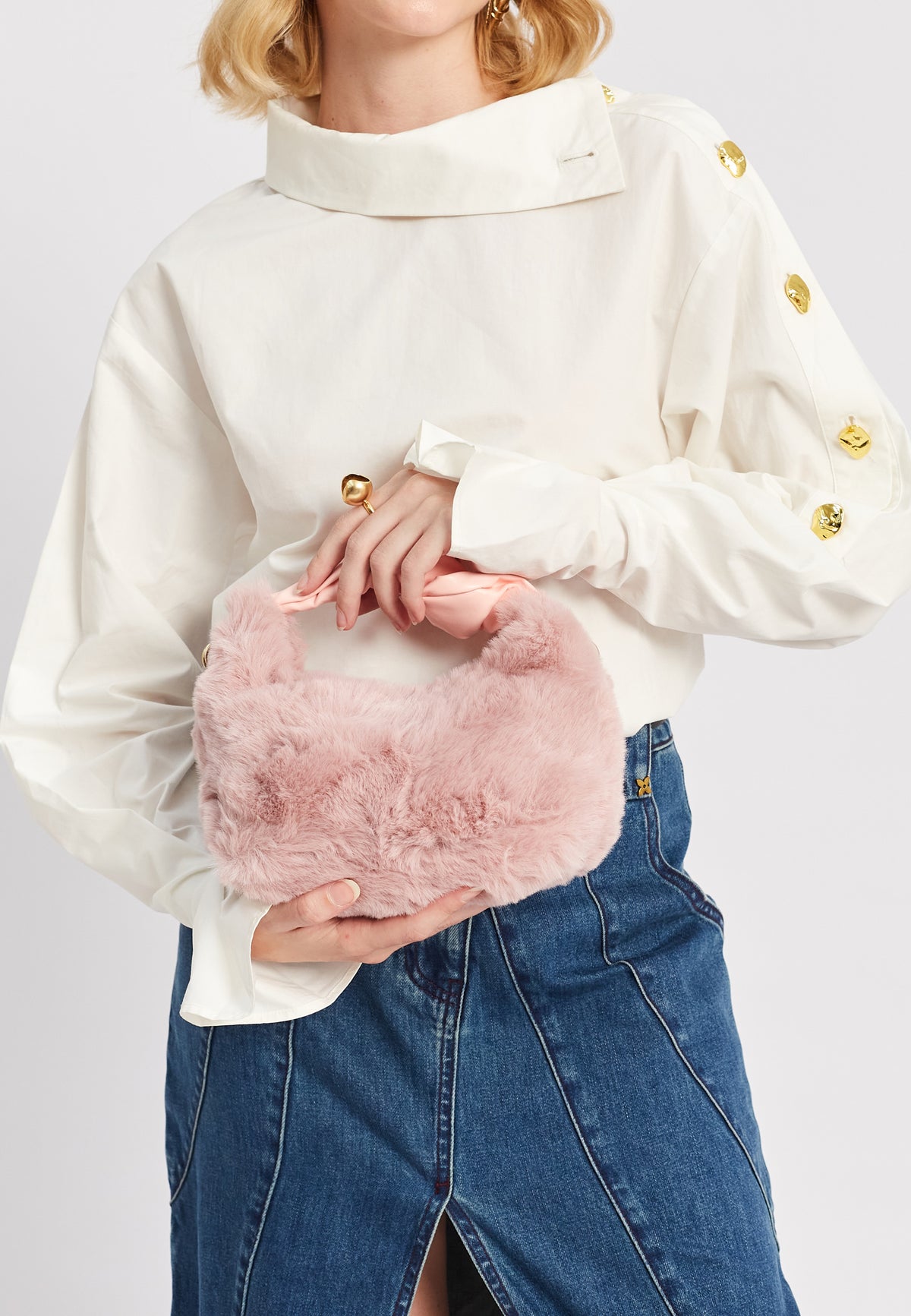 Ada violet handbag