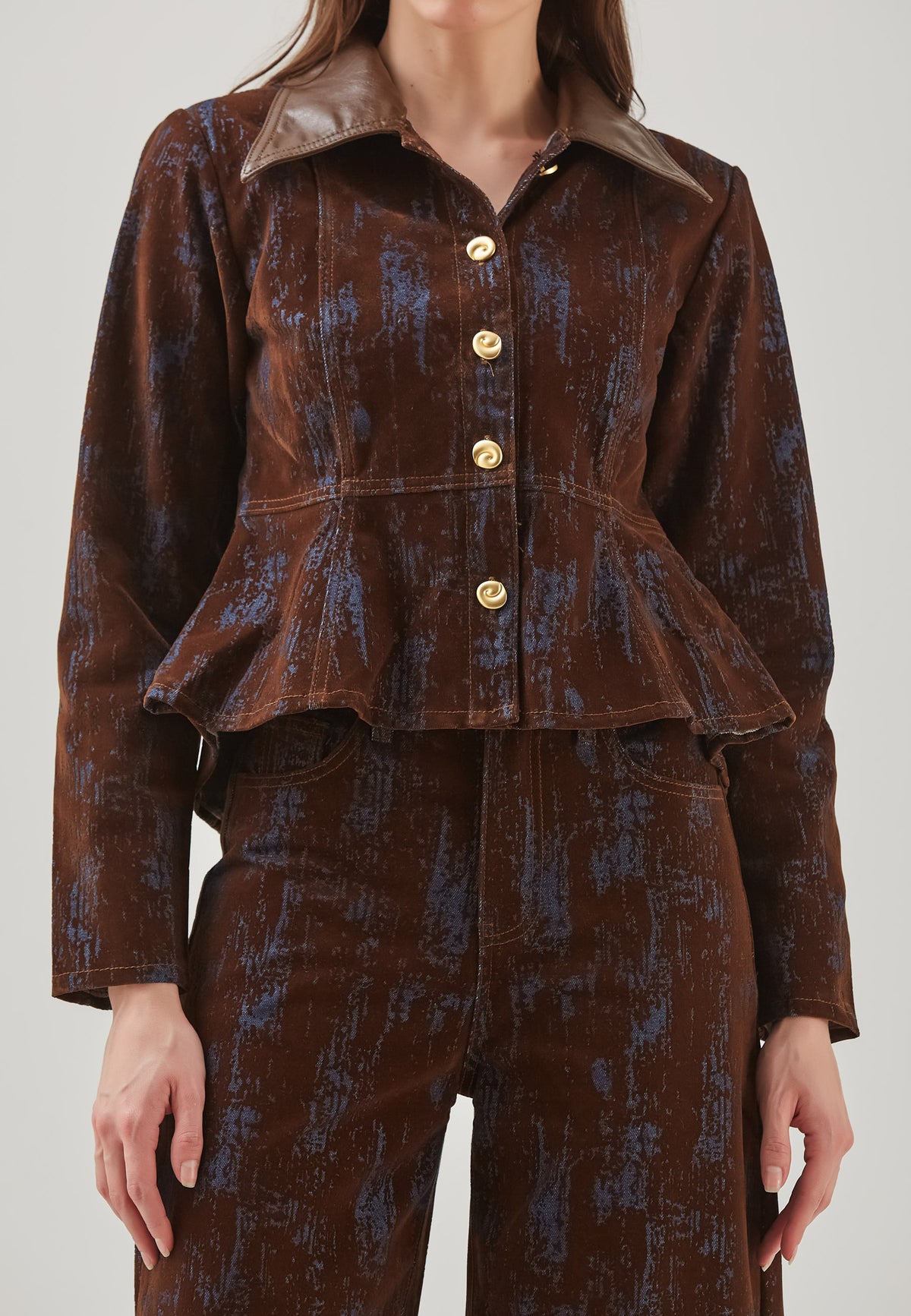 Camicia in denim midnight