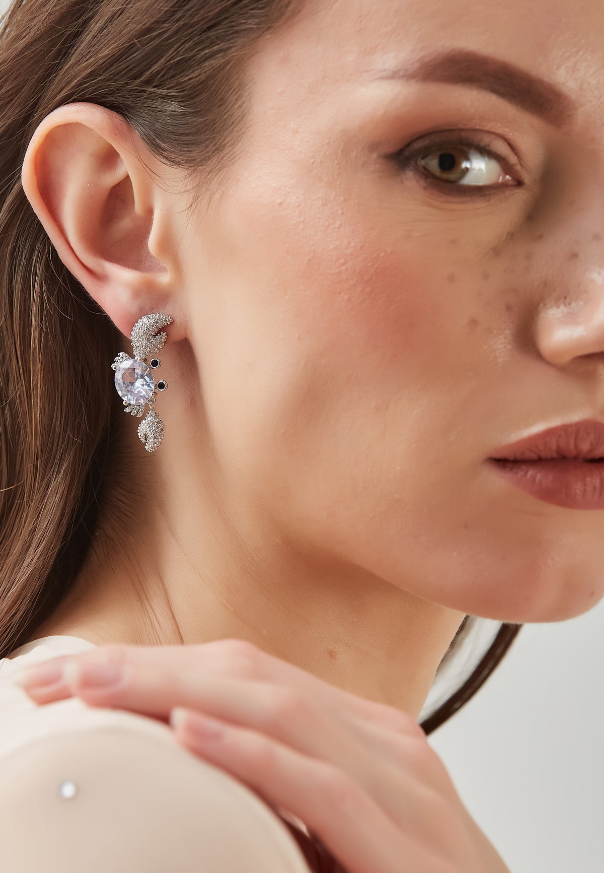 Sora silver earrings