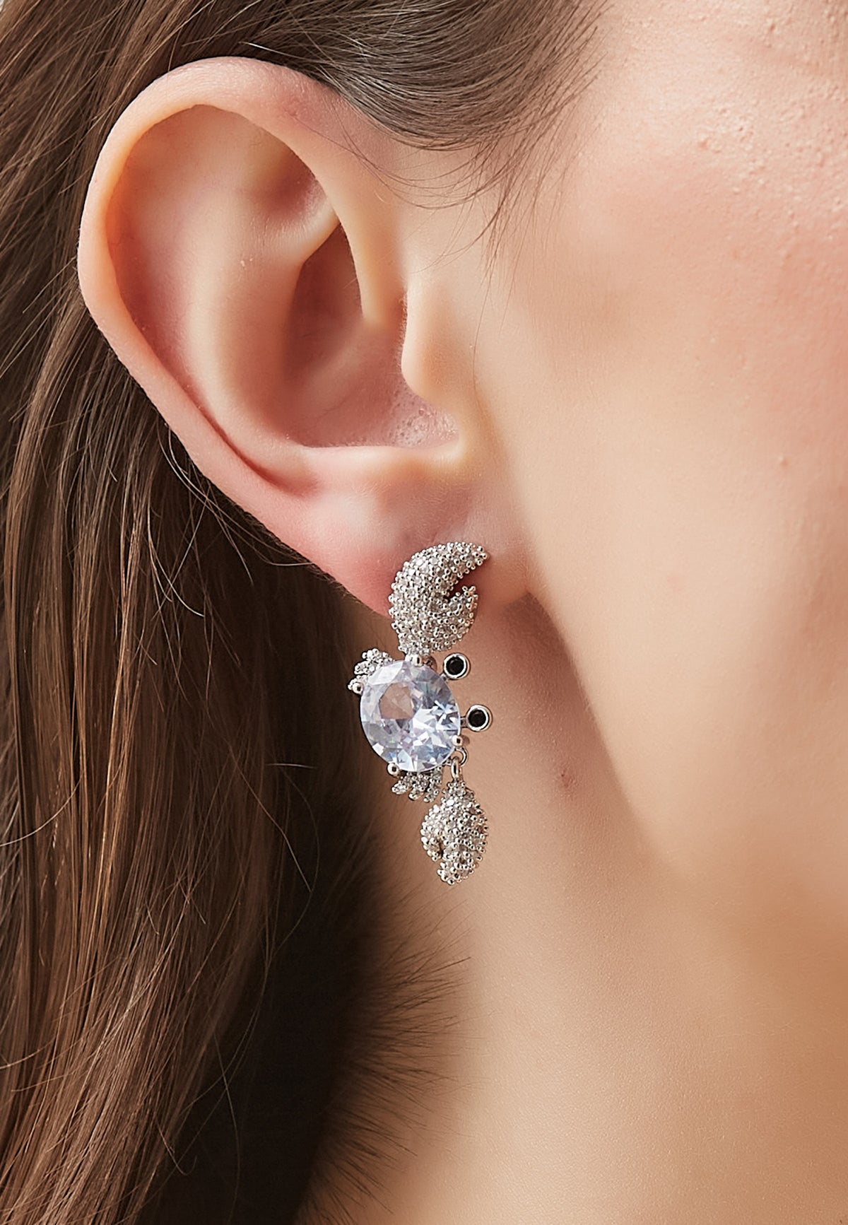 Sora silver earrings