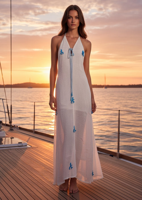 Athens White Dress