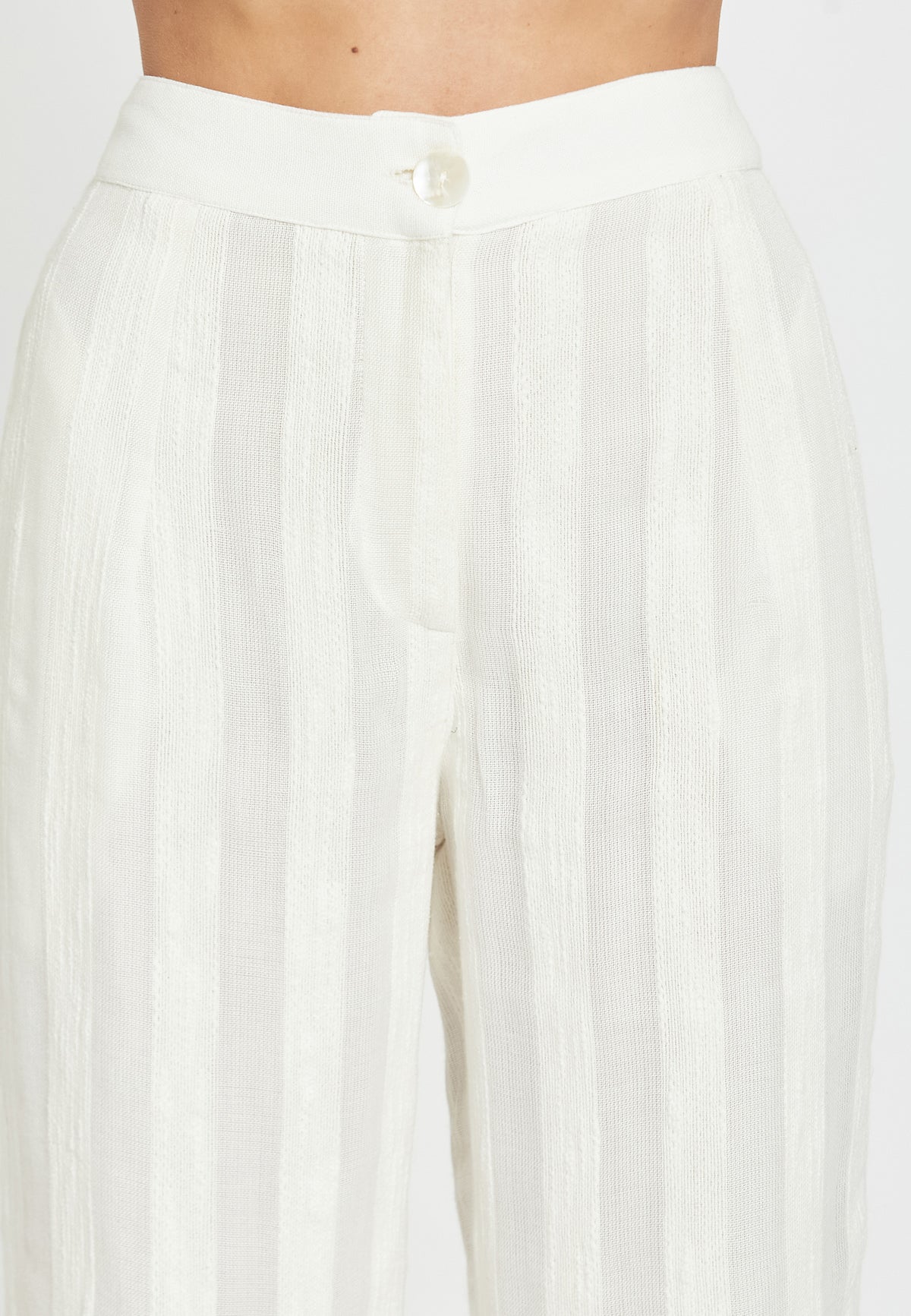 Pantalones sea muse whitey en blanco