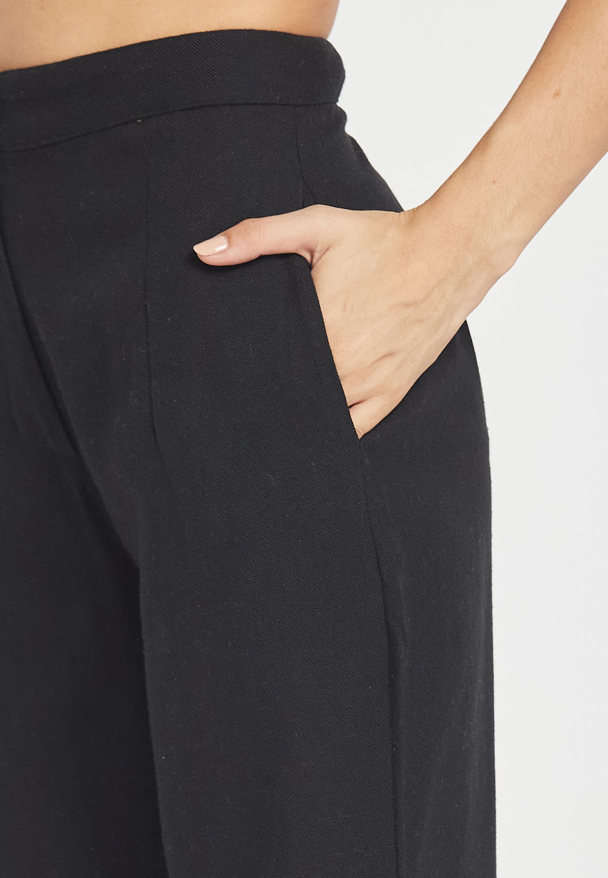 Riviera black trousers