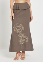Load image into Gallery viewer, Riviera Mocha Skirt
