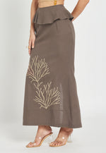 Load image into Gallery viewer, Riviera Mocha Skirt
