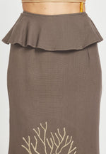 Load image into Gallery viewer, Riviera Mocha Skirt
