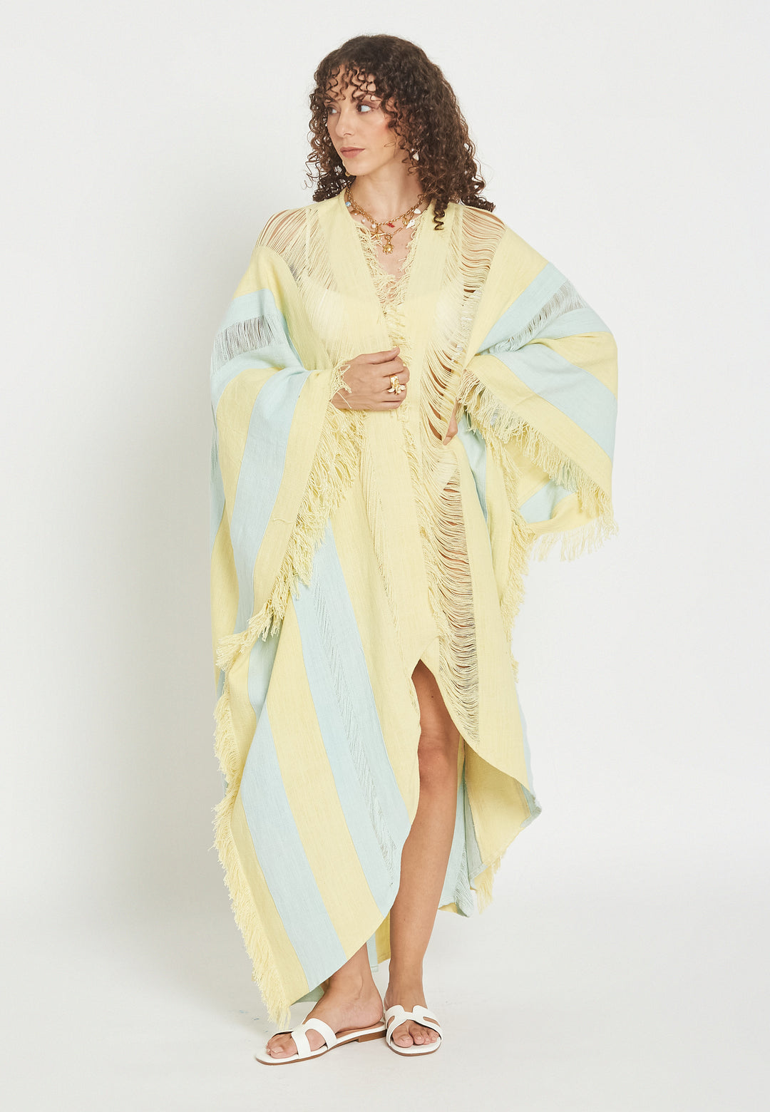 Claralé Yellow Poncho