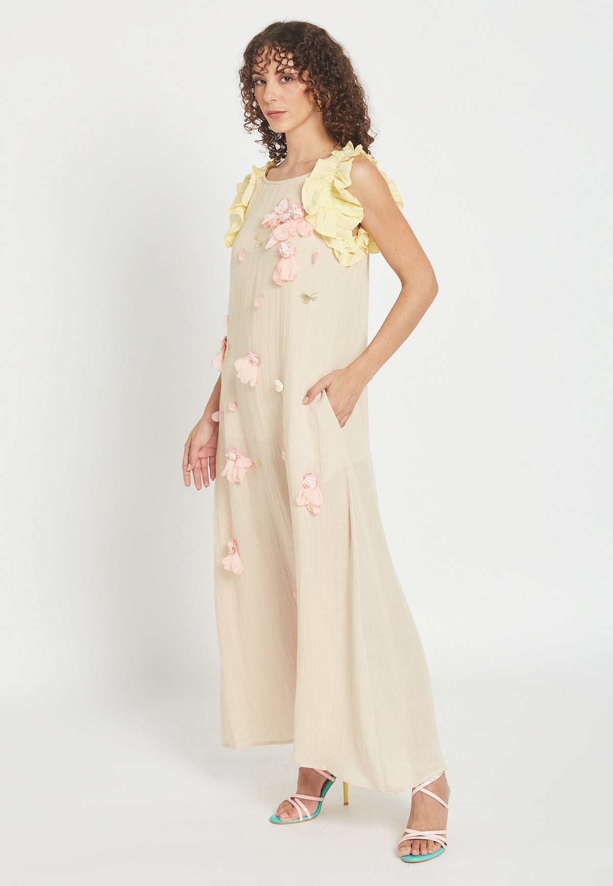 Solvana rose jurk