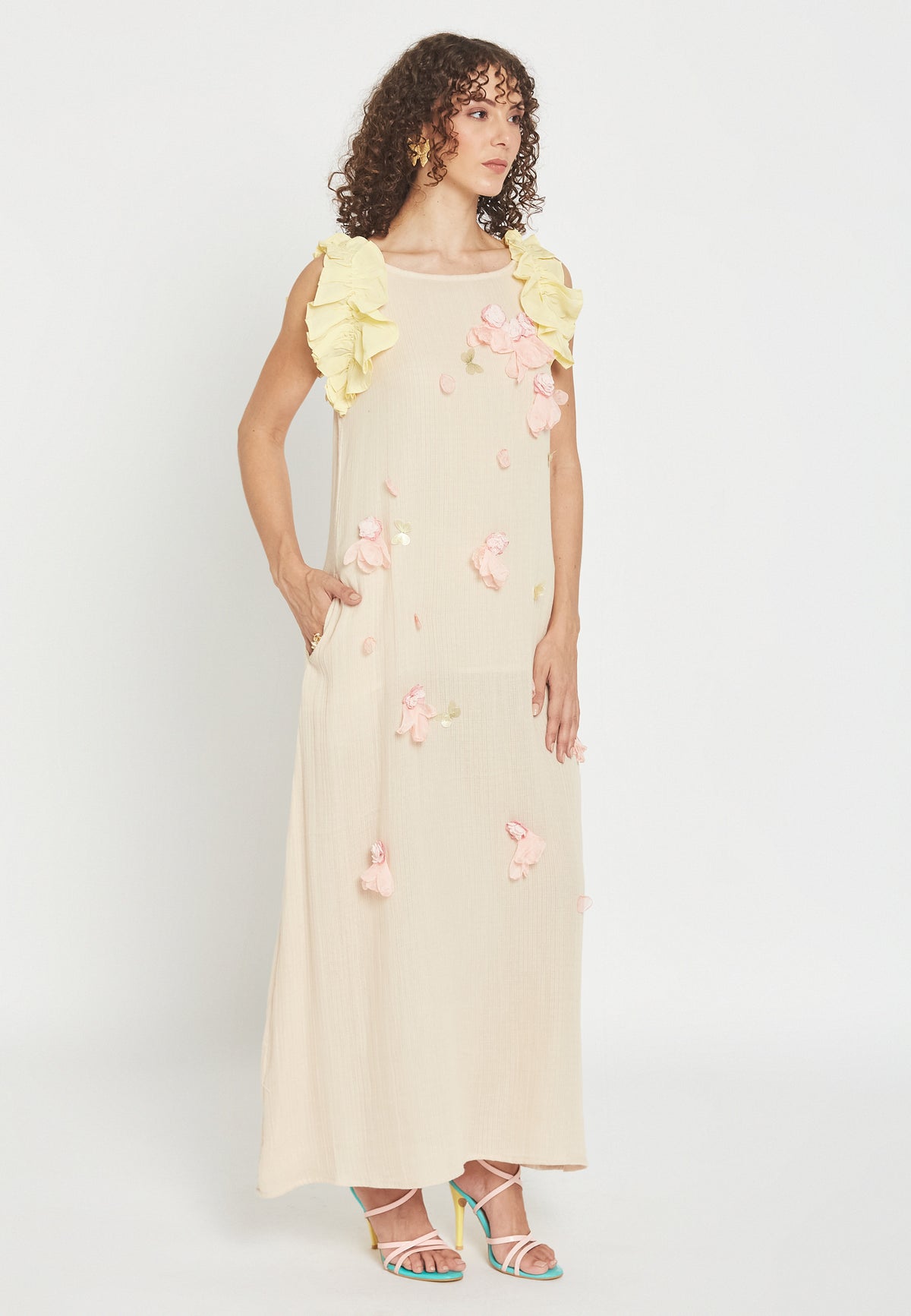 Solvana rose jurk