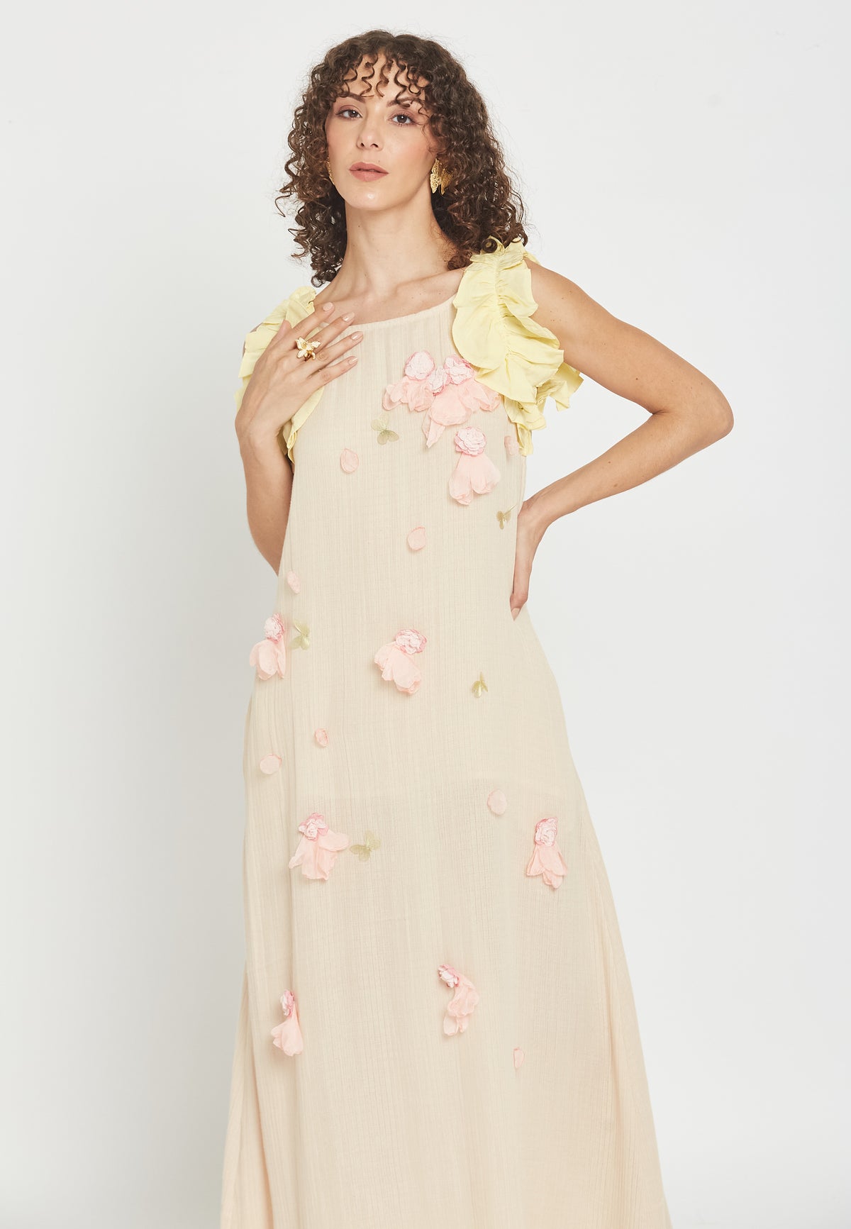 Solvana rose jurk
