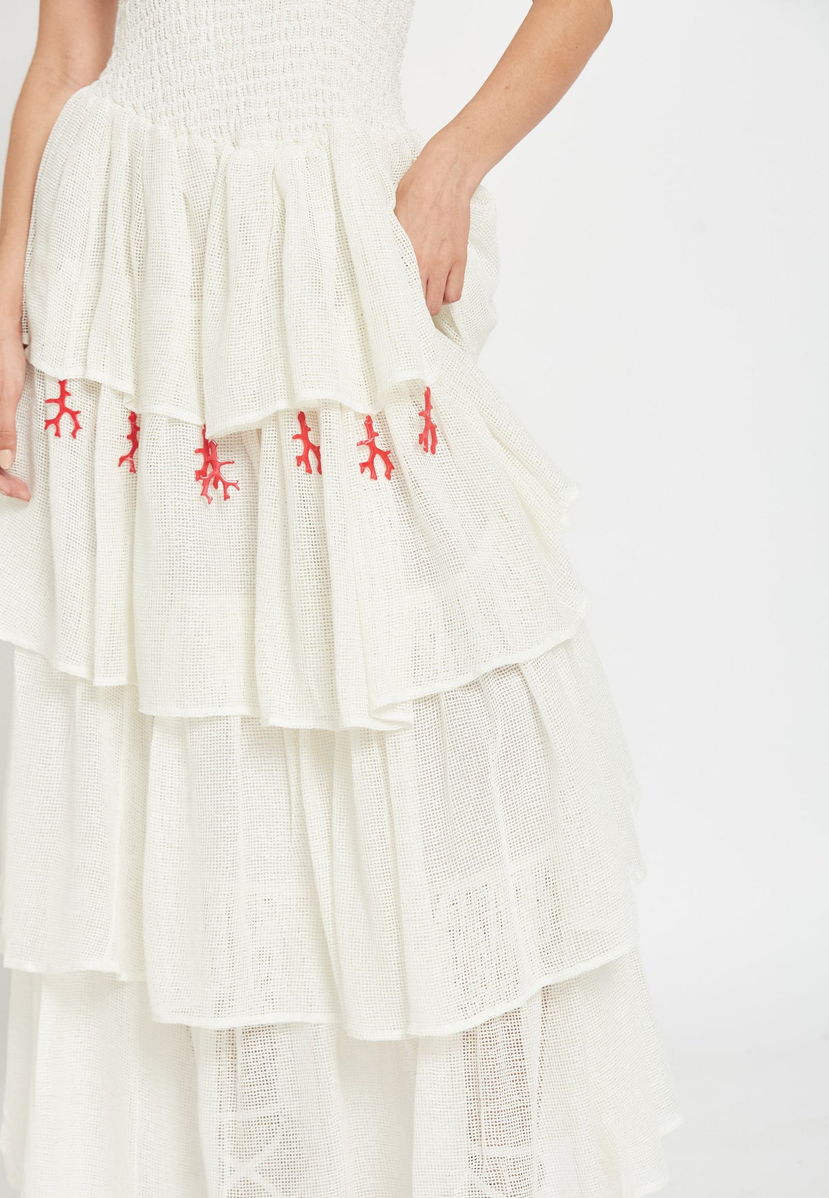Alboral white dress