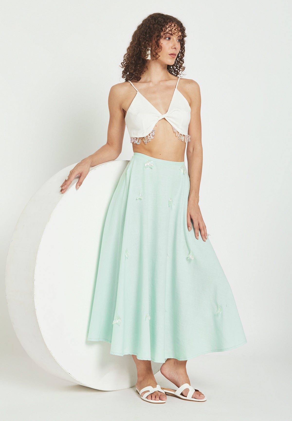 Lumara blue skirt