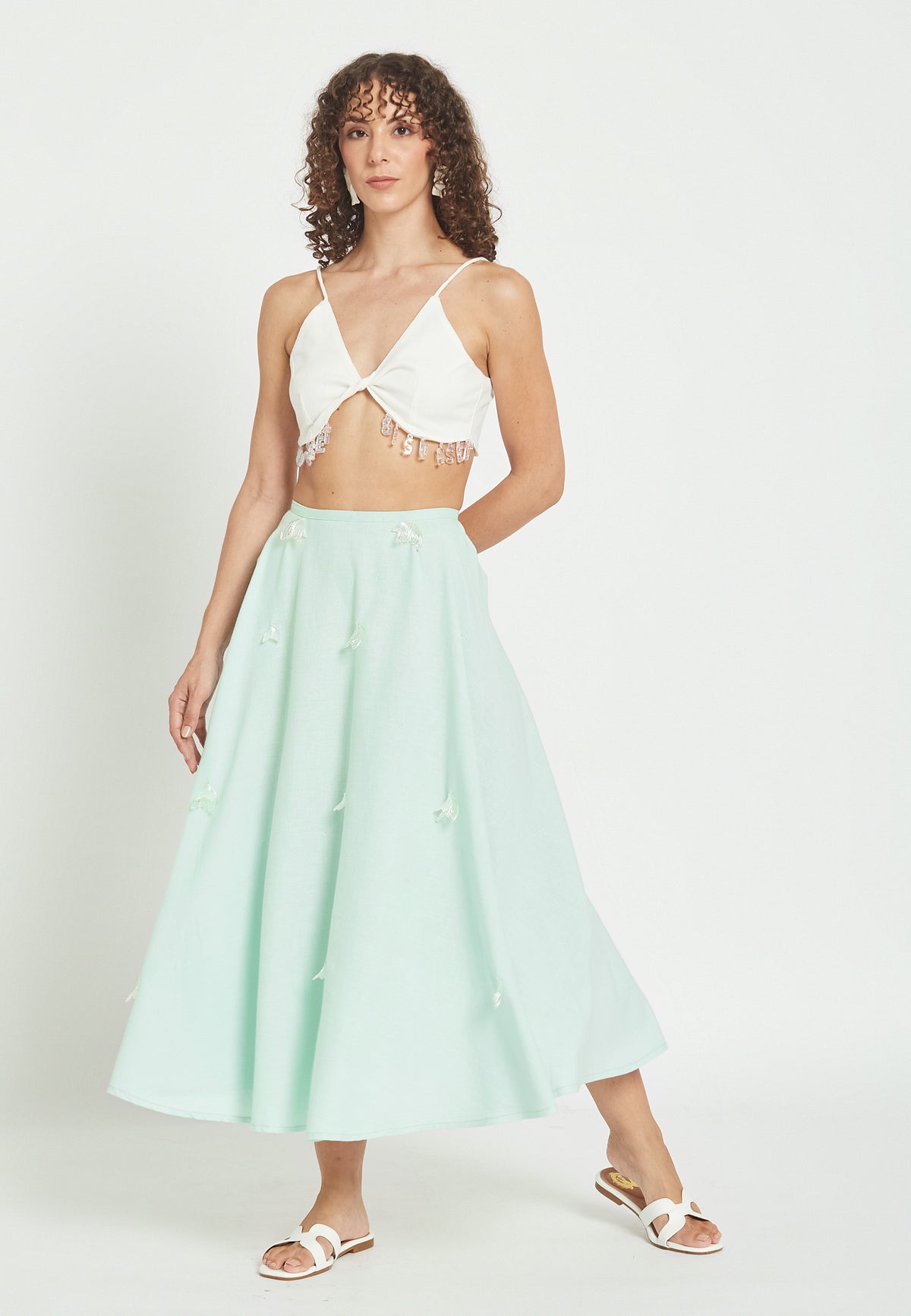 Lumara blue skirt
