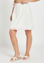 Load image into Gallery viewer, Viantha White Skirt

