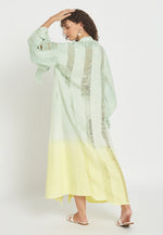 Load image into Gallery viewer, Dore Green Poncho
