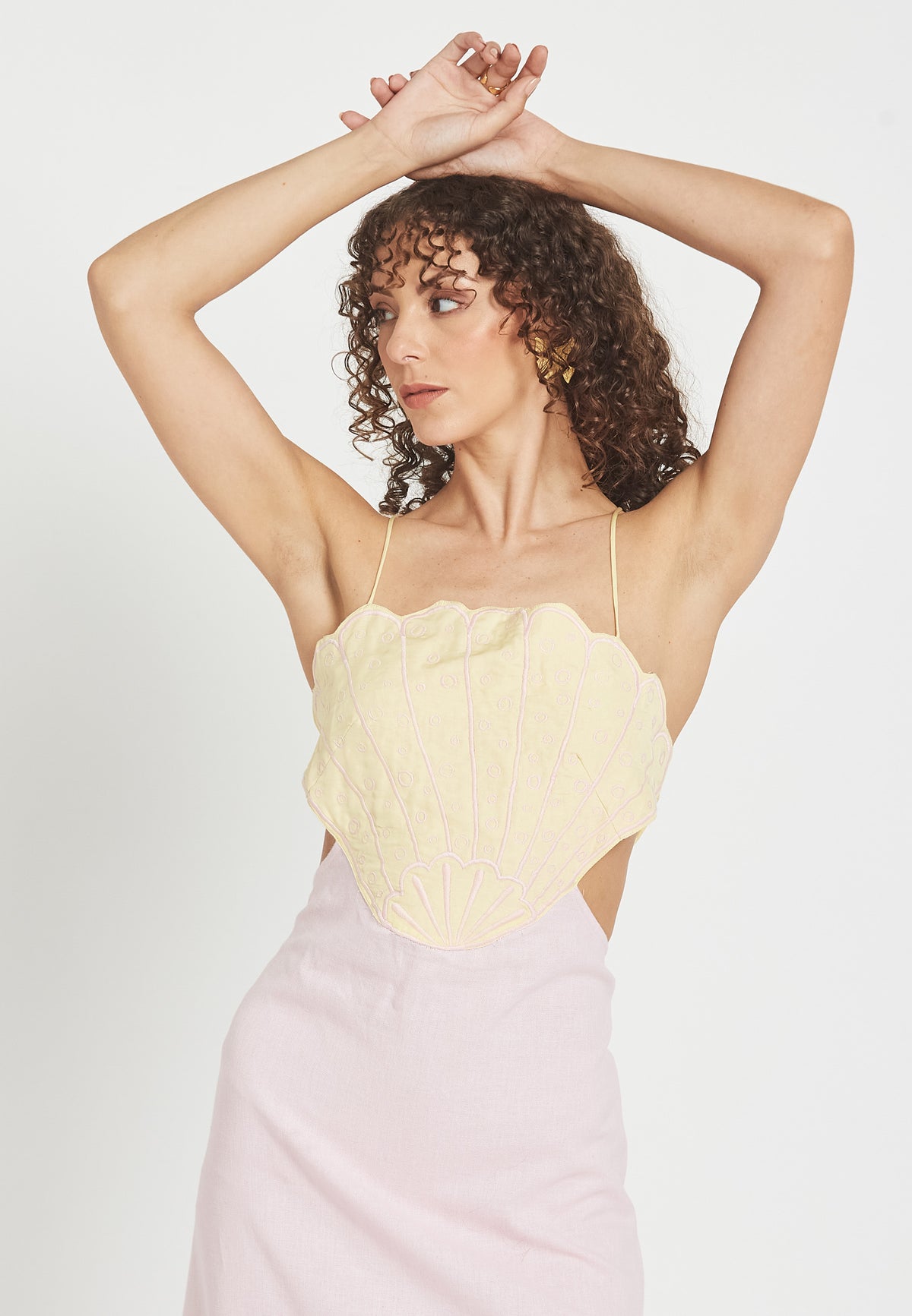 Shellina roze jurk