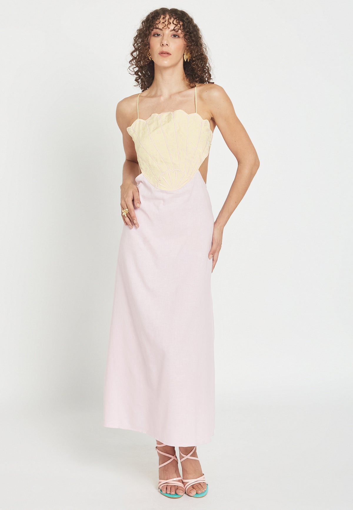 Shellina roze jurk