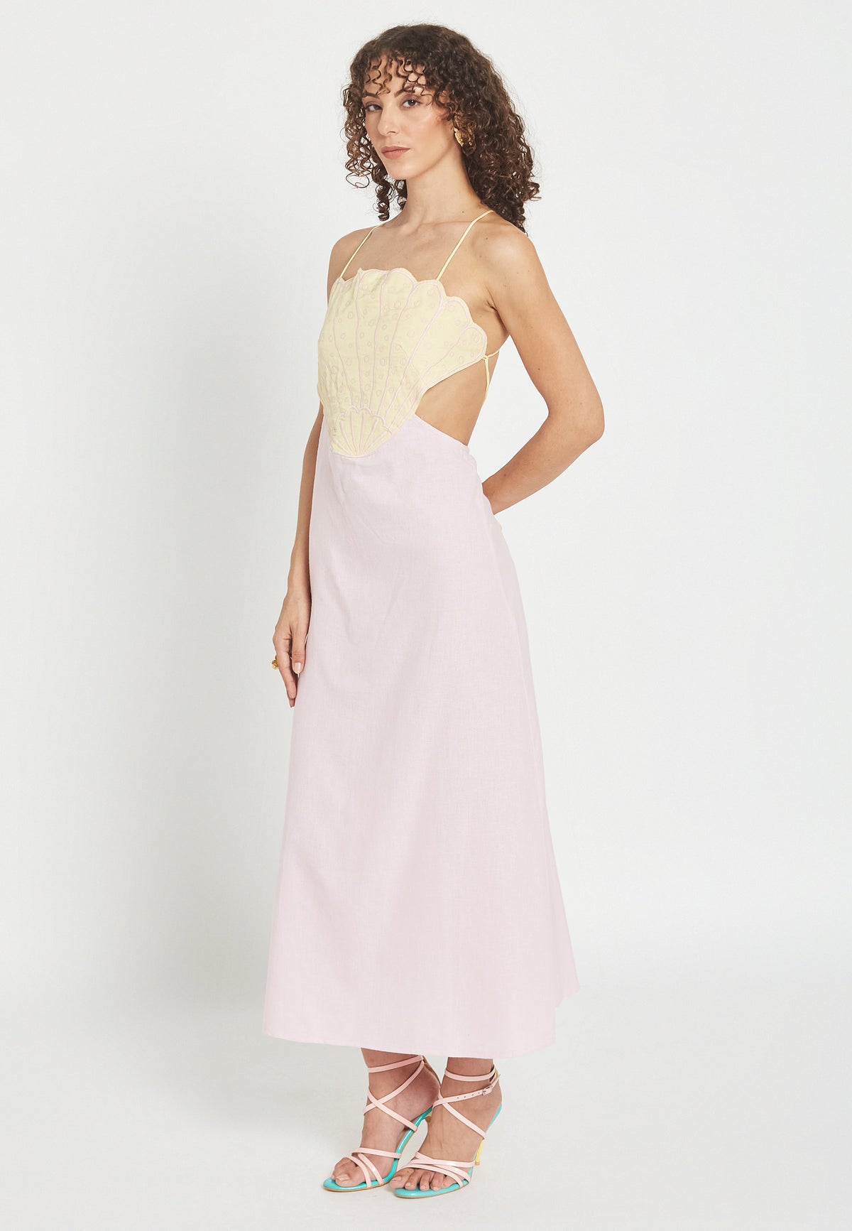 Shellina roze jurk