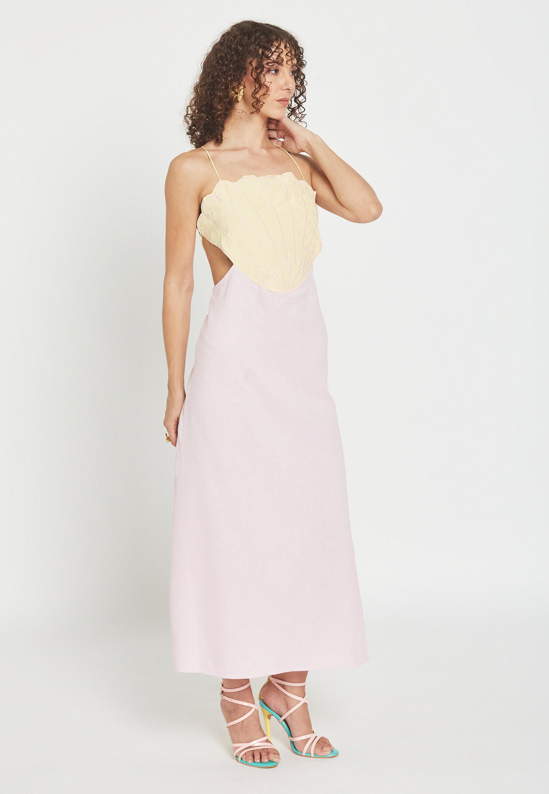 Shellina Pink Dress