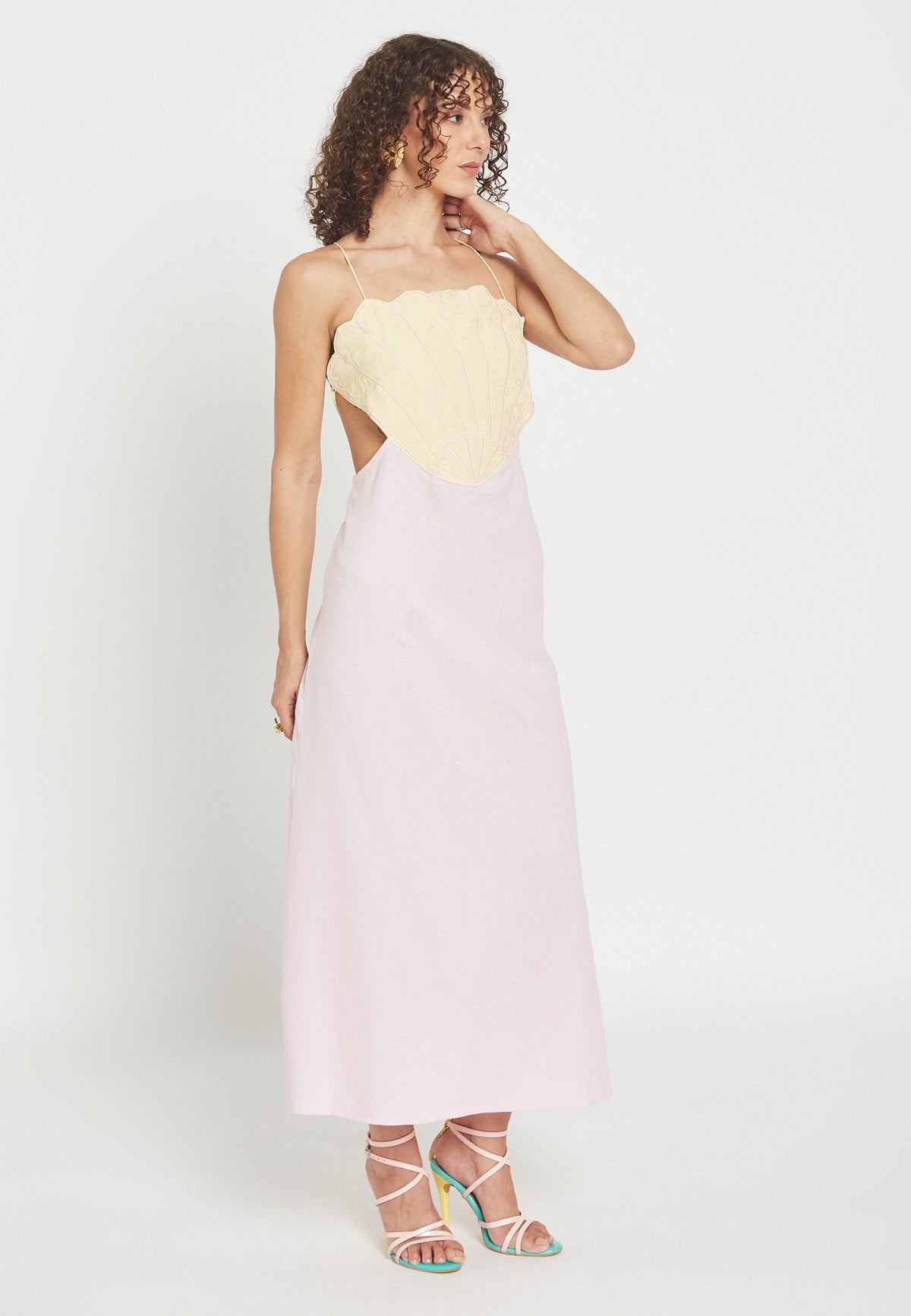 Shellina roze jurk