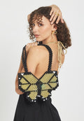 Bolso negro mariposa