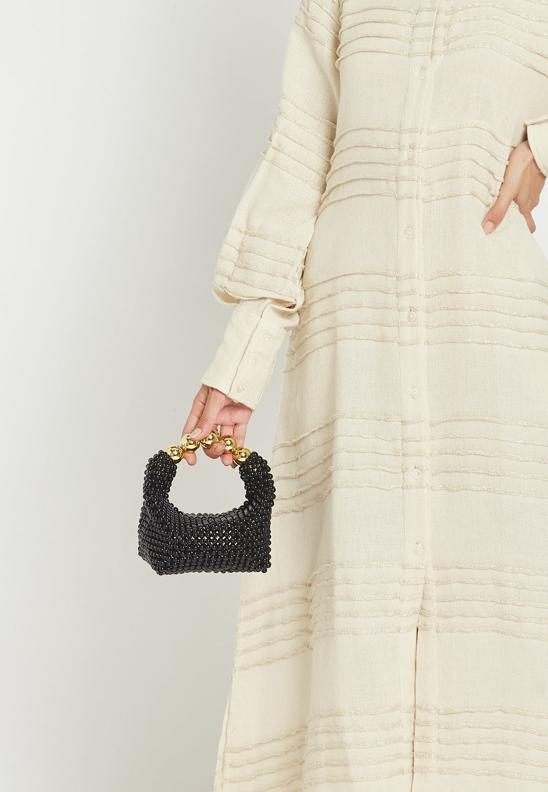 Coralina Schwarze Handtasche