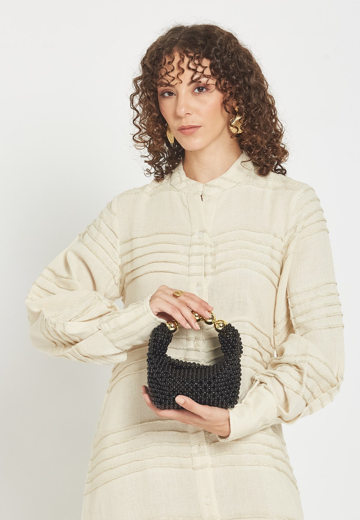 Coralina black handbag