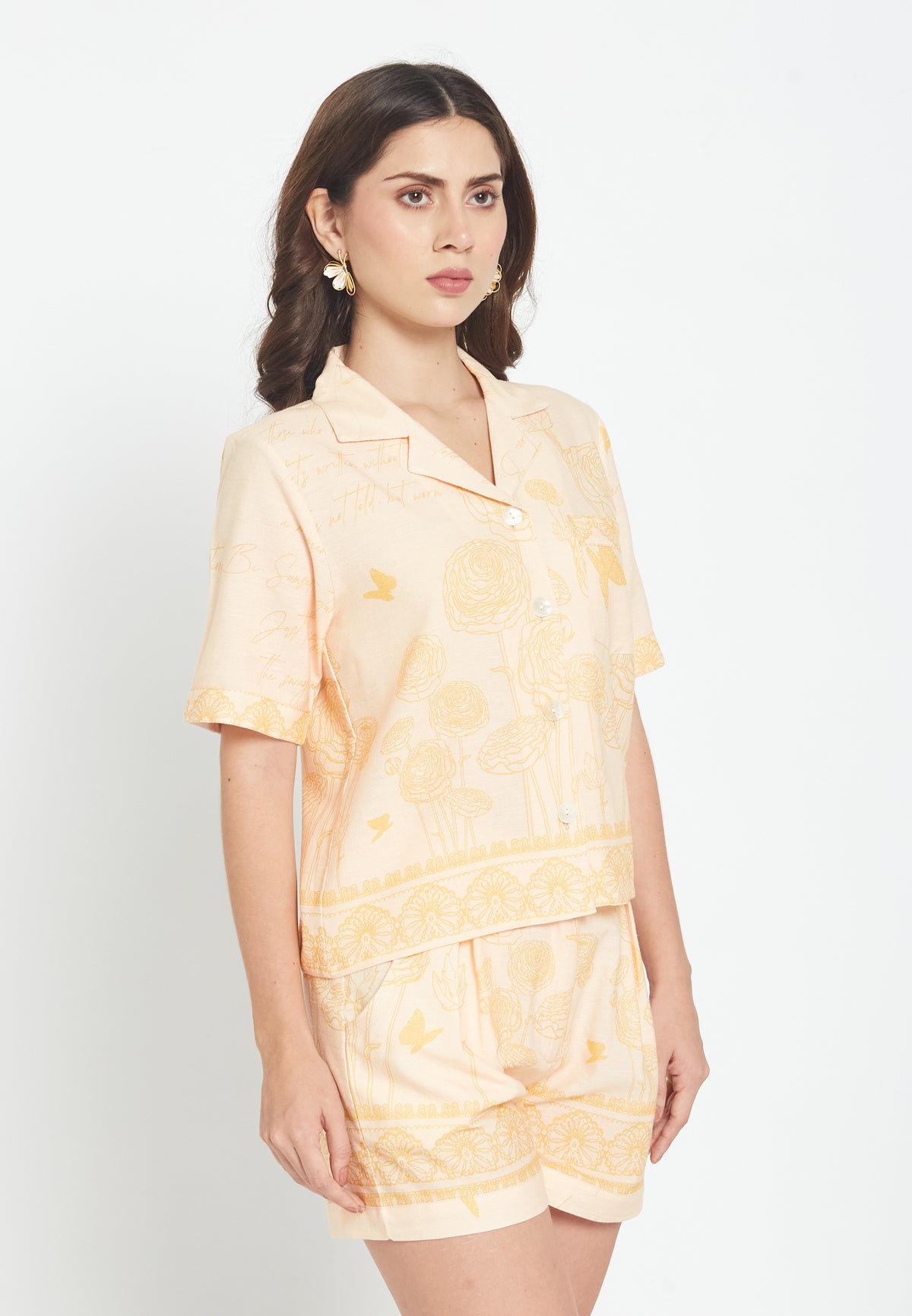 Azzurra butterfly shirt