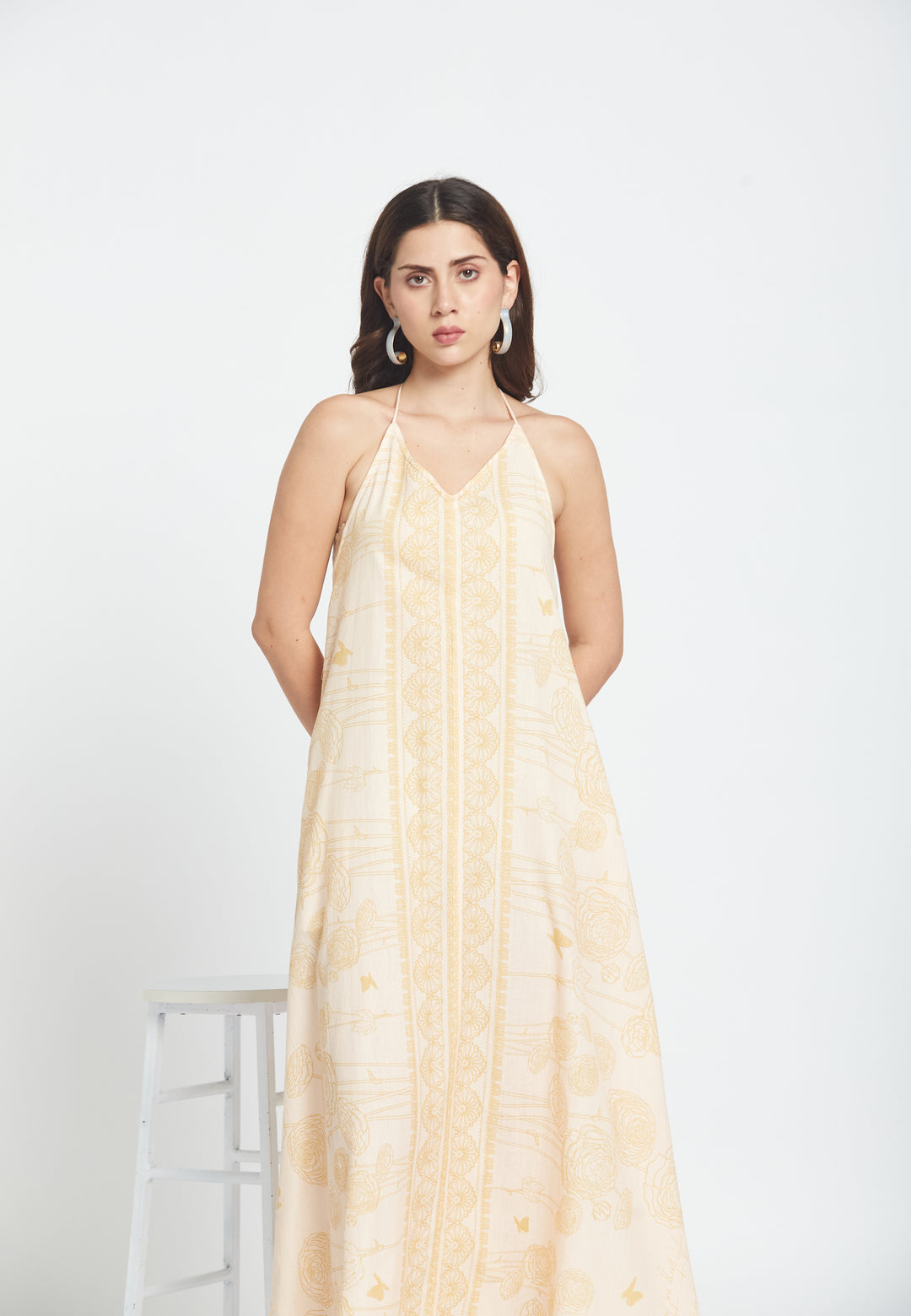 Gardenia Butterfly Dress