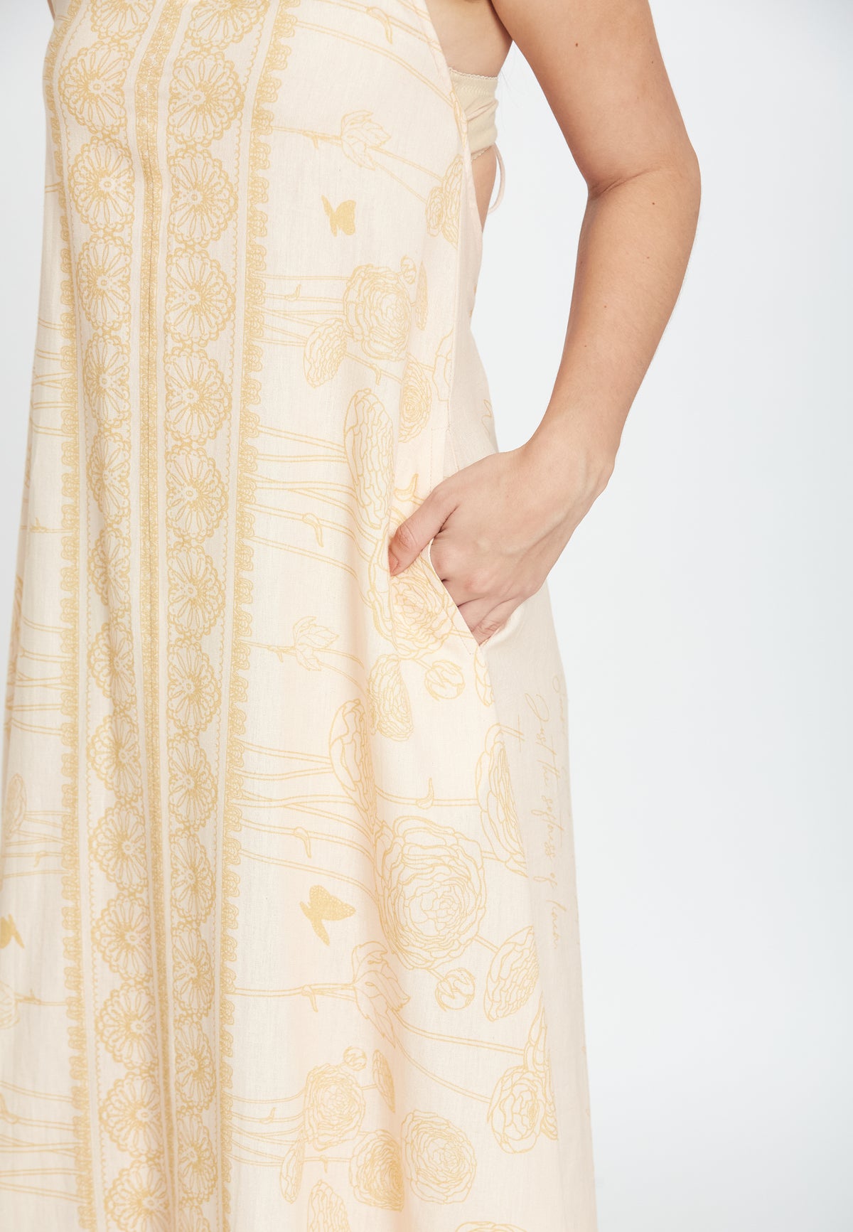 Gardenia butterfly dress