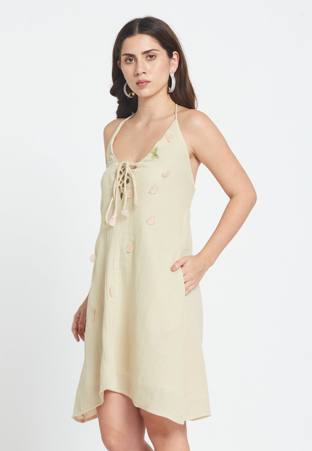 Loto Beige Dress