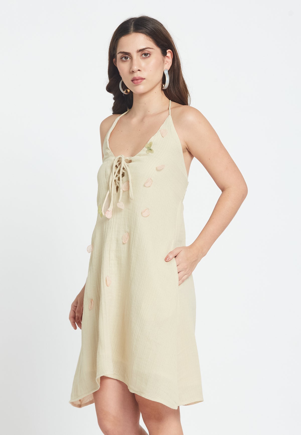 Loto beige dress