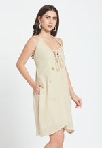 Load image into Gallery viewer, Loto Beige Dress

