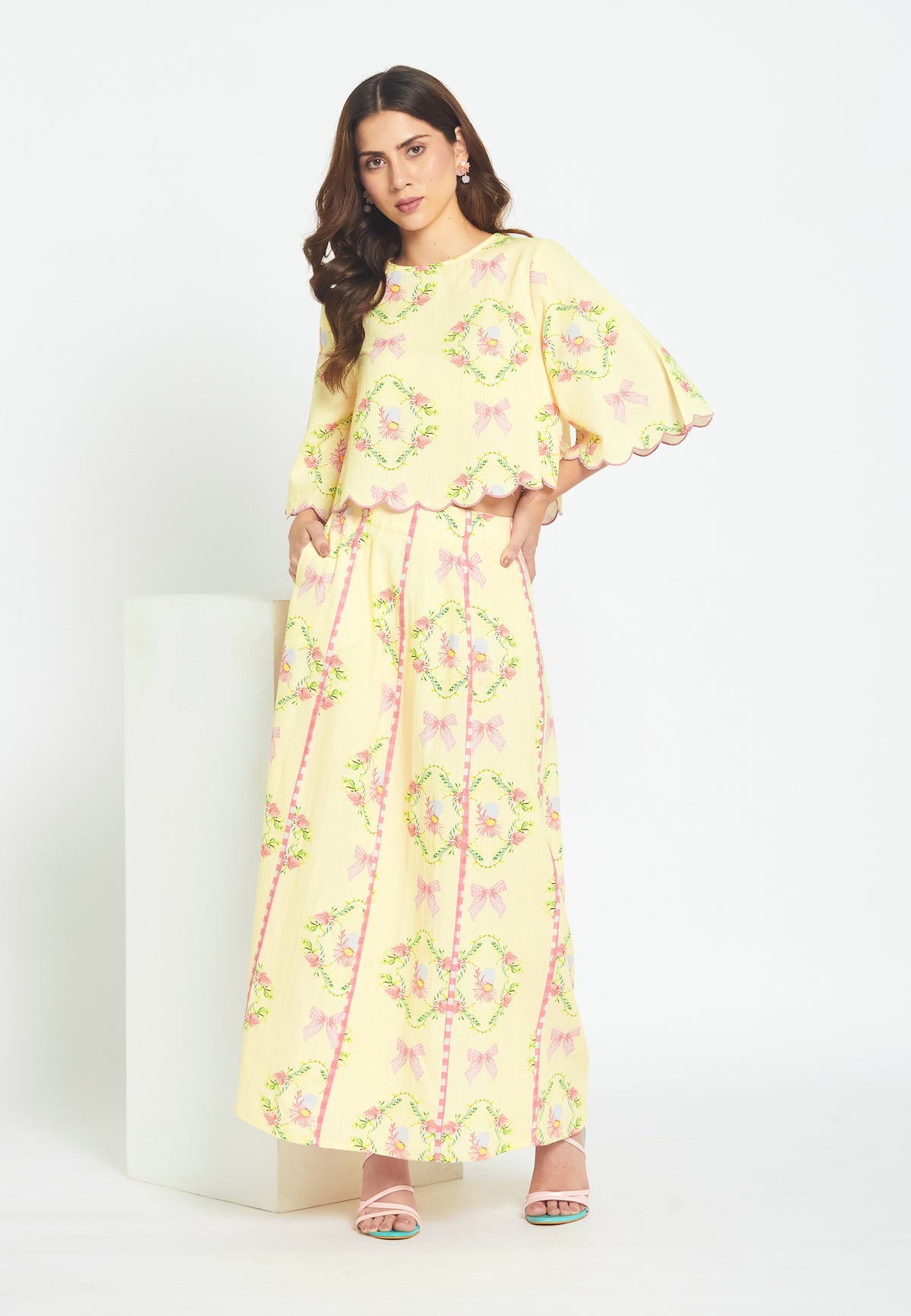Cielo hibiscus top