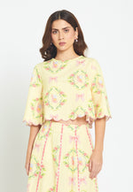 Load image into Gallery viewer, Cielo Hibiscus Top
