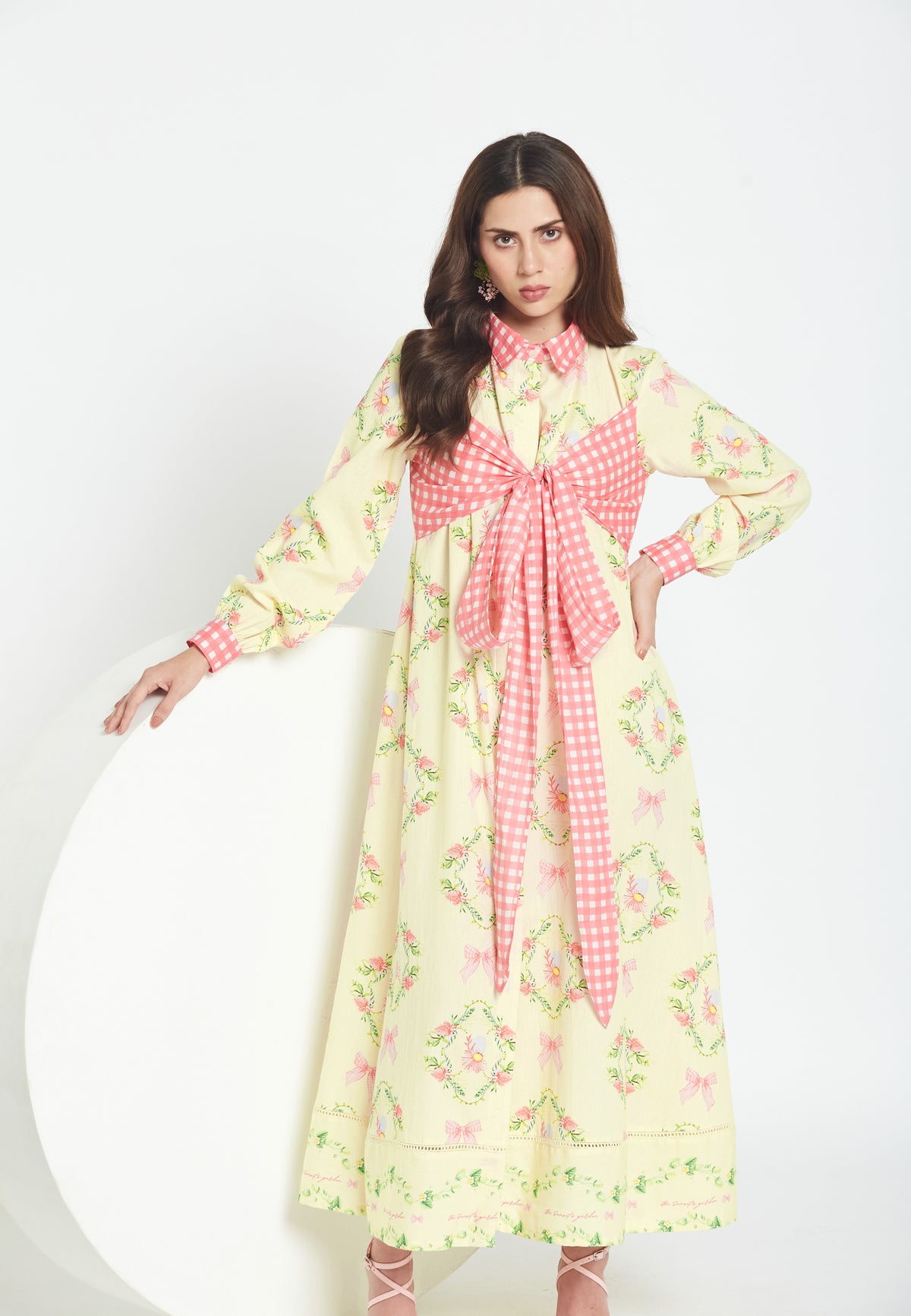 Flor hibiscus dress