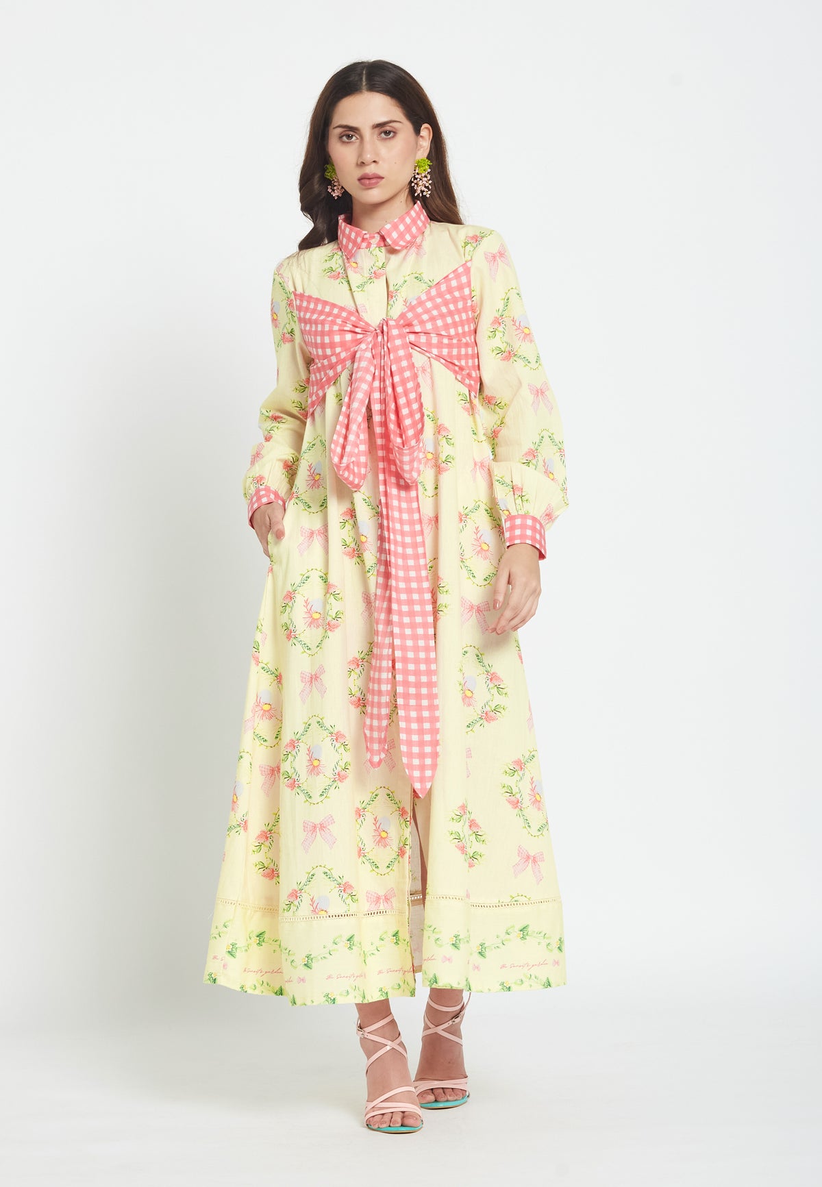Flor hibiscus dress