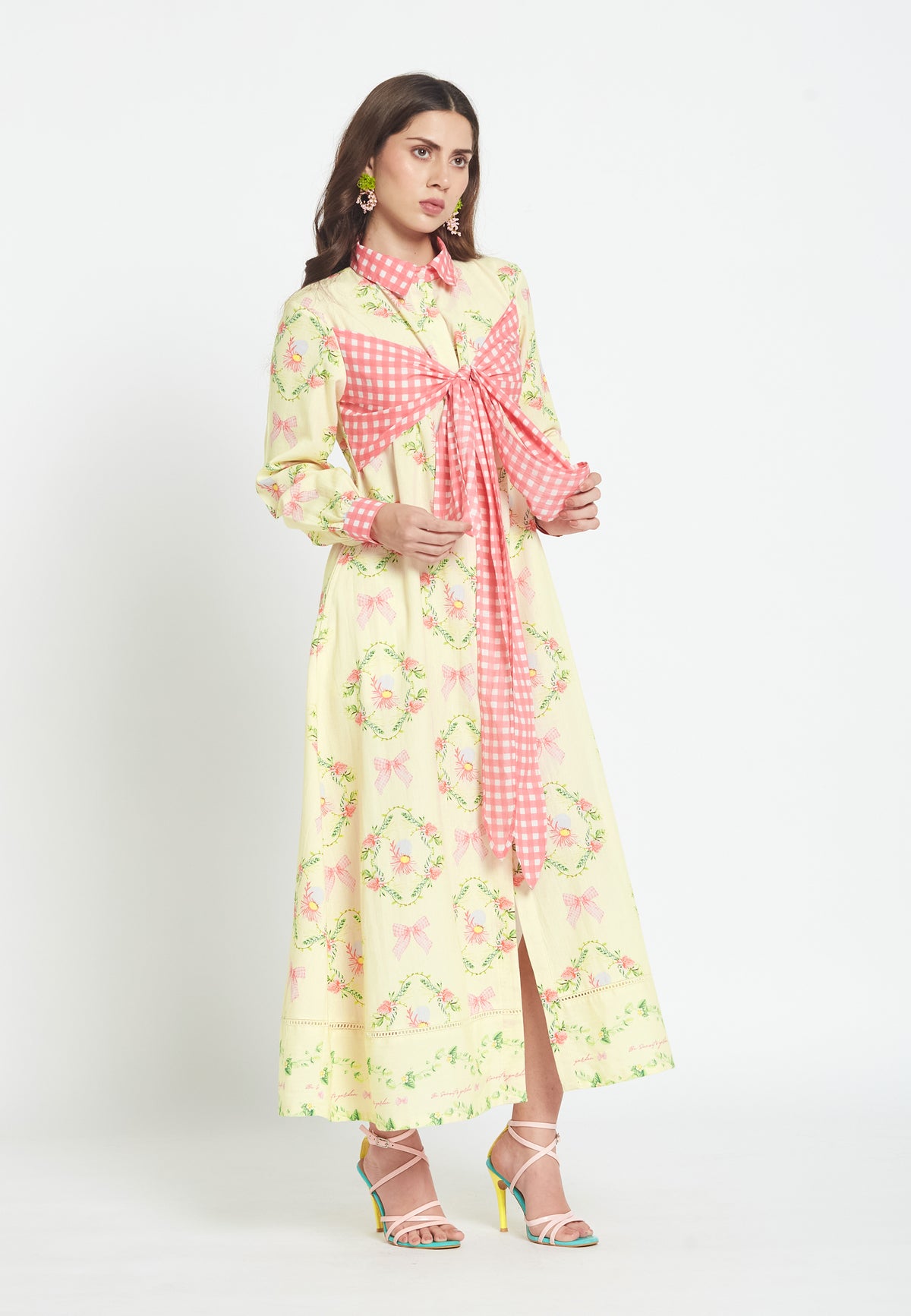 Flor hibiscus dress