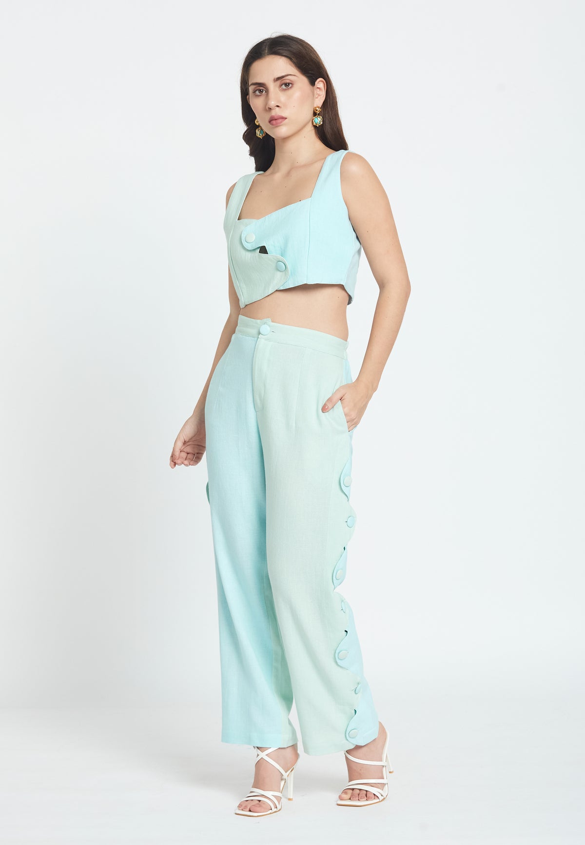 Bahia blue trousers
