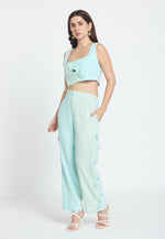 Load image into Gallery viewer, Bahia Blue Trousers
