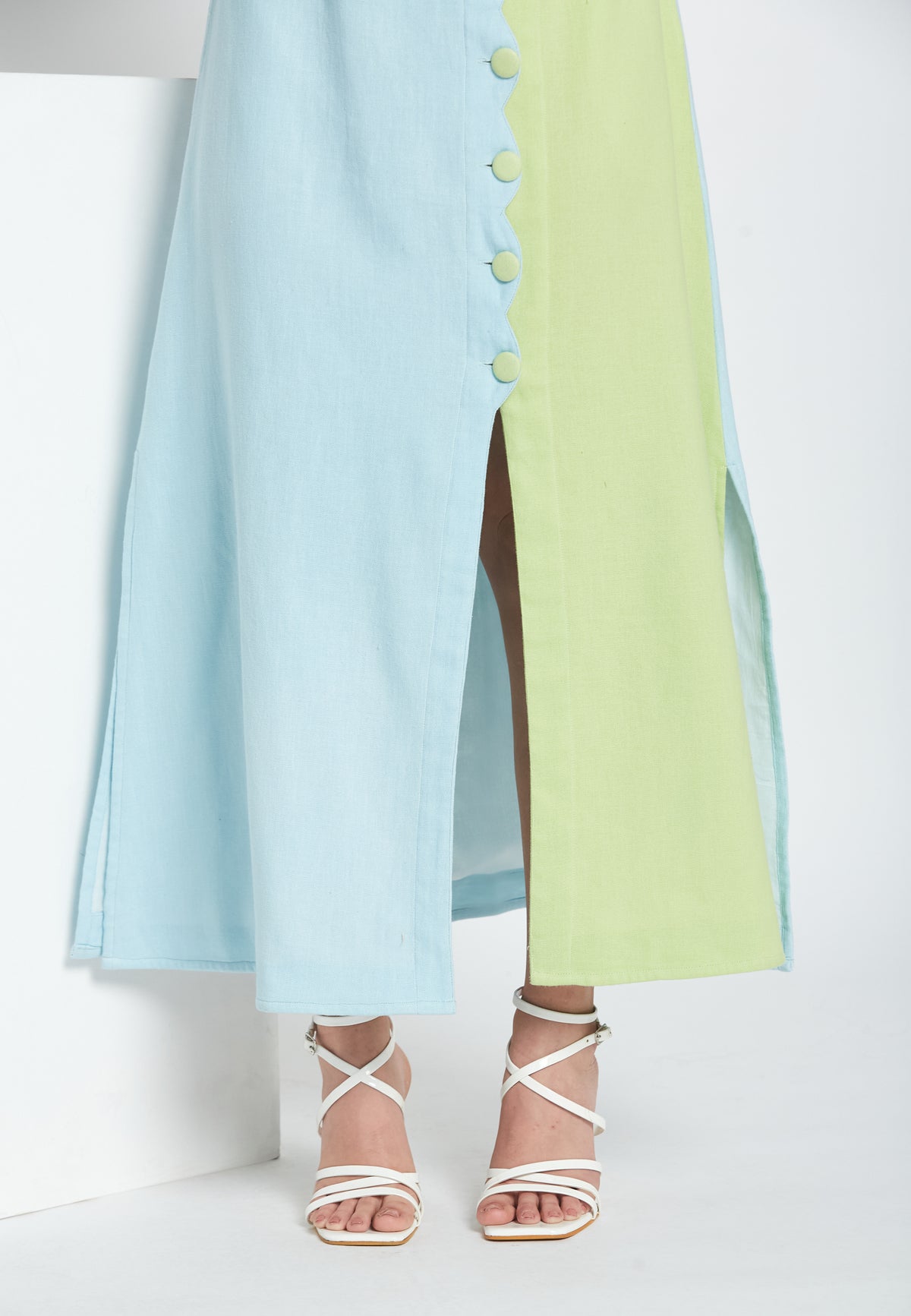 Lucia blue dress